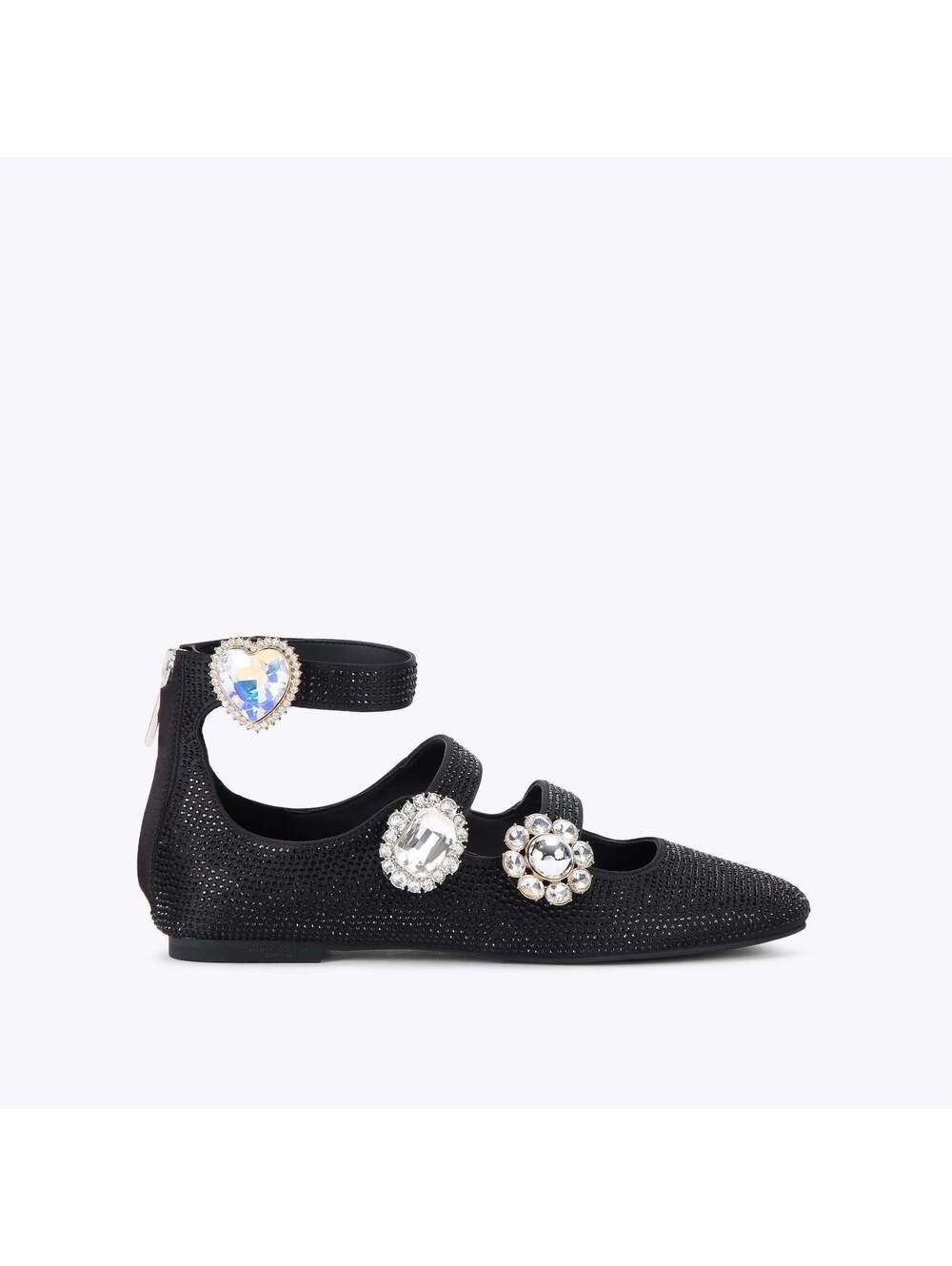 Kurt Geiger Ornate Gladiator Ballet Black EU 36 / US 5.5